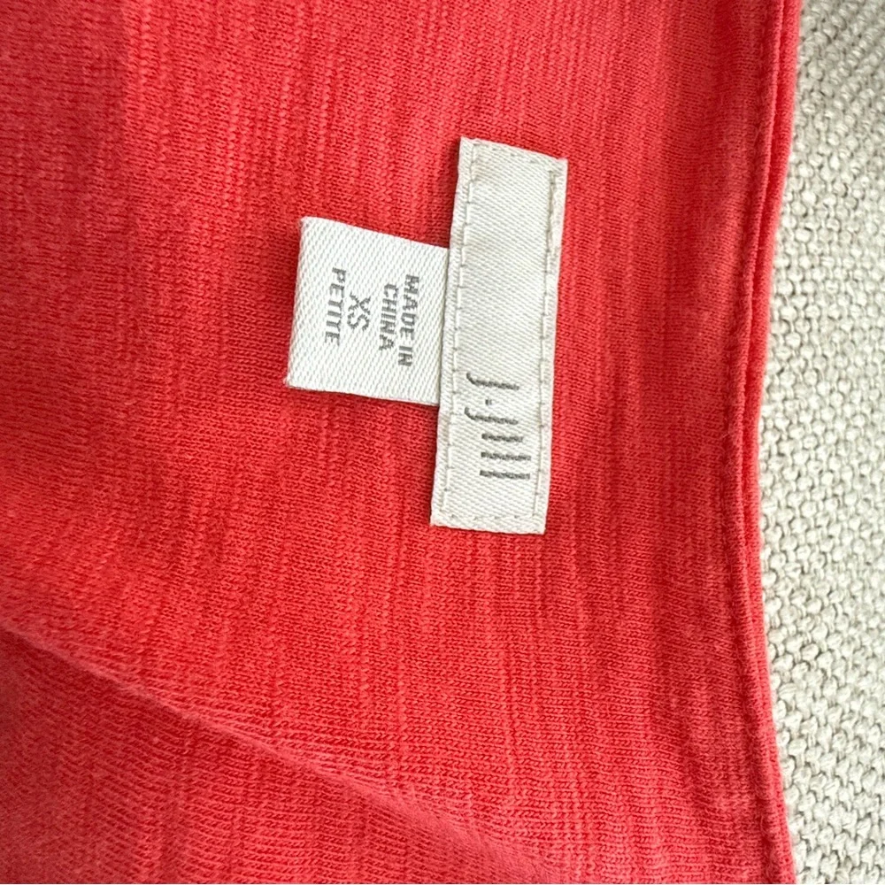 J. Jill Red and White Tiered Maxi Sundress - Picture 4 of 5